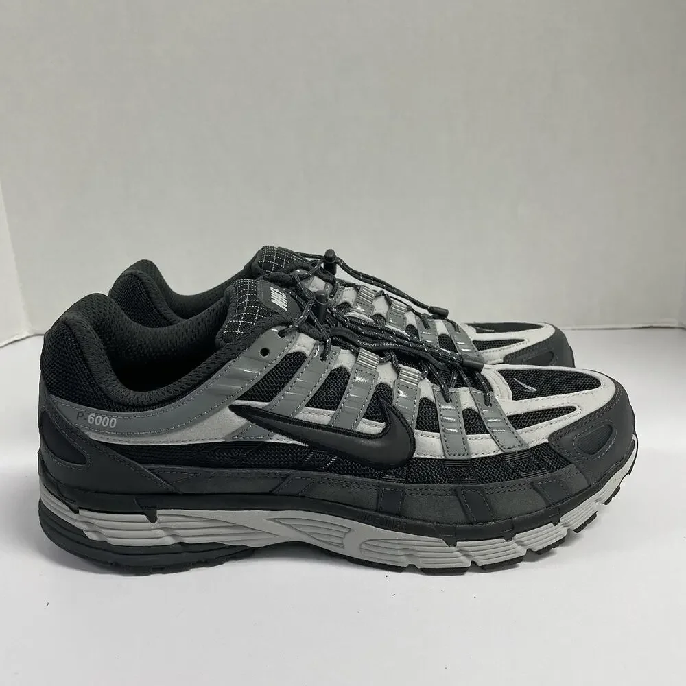 Nike P-6000 Premium Anthracite Smoke Grey HQ3818 001 Size 10.5 Men Mesh Runner